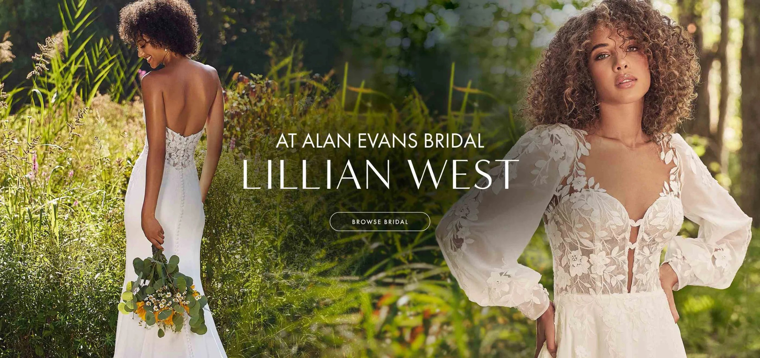 Lillian West at Alan Evans Bridal Desktop